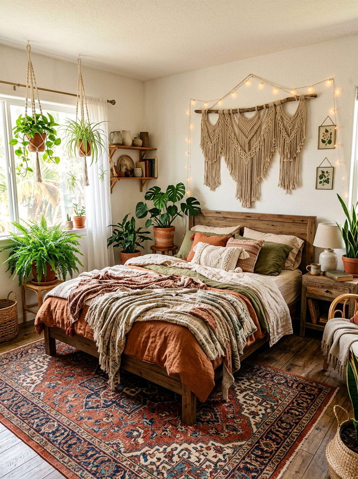 Boho Tropical Bedroom - 30 tropical bedroom ideas