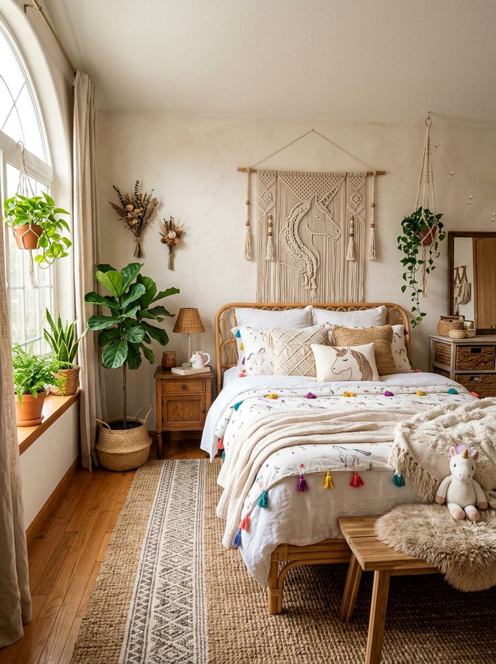 Boho Unicorn Bedroom - 30 unicorn bedroom ideas