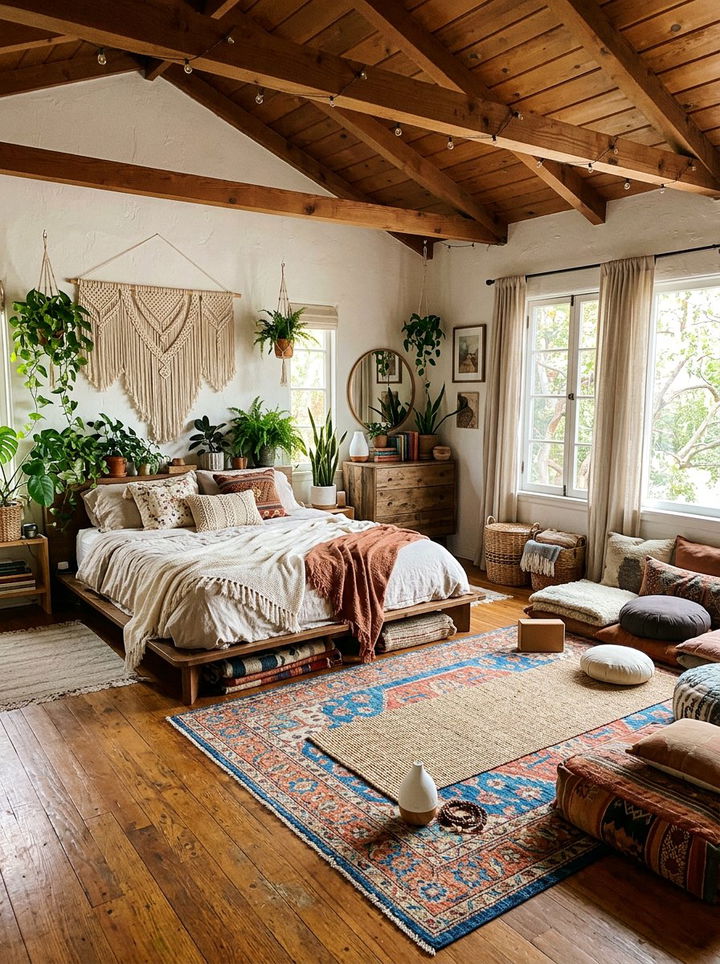 Boho Yoga Bedroom - 30 yoga bedroom ideas