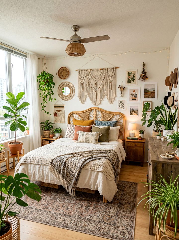 Boho condo bedroom style - 30 condo bedroom ideas