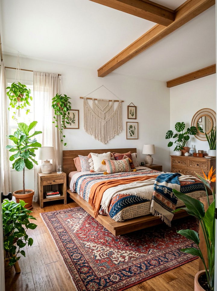 Boho master bedroom - 30 main bedroom ideas