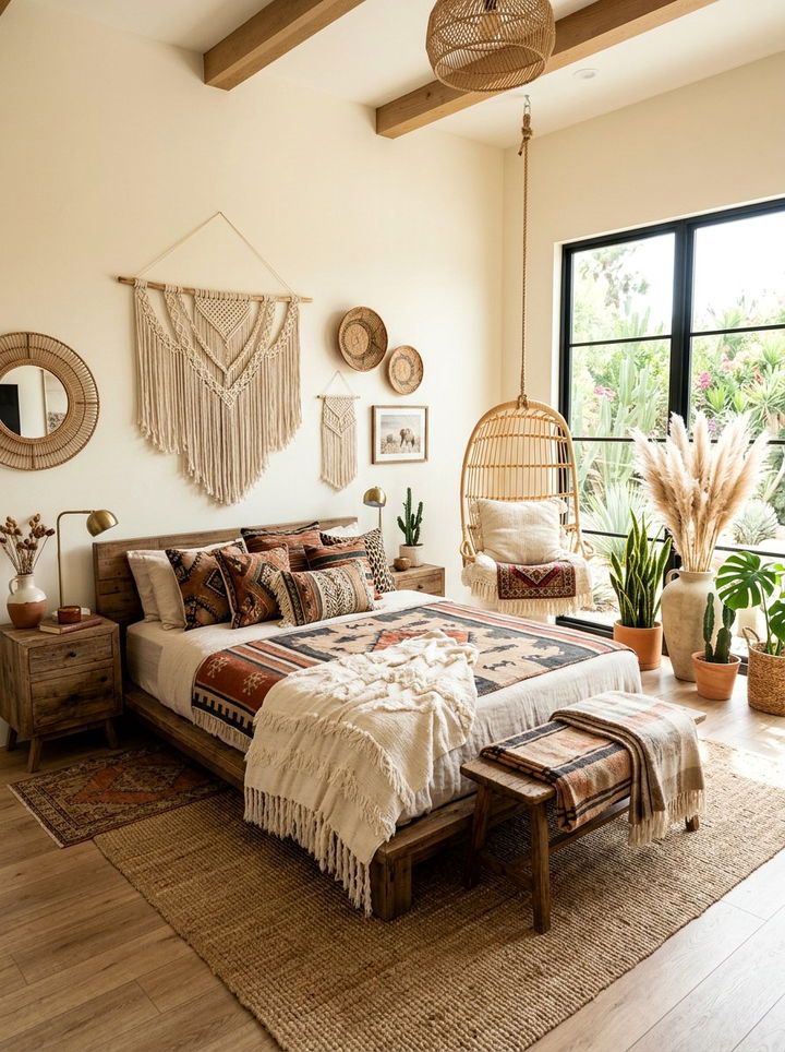 Boho safari bedroom - 30 safari bedroom ideas