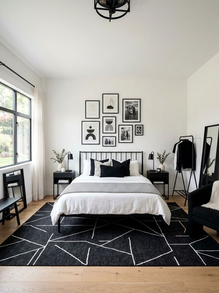 Bone White And Black Bedroom - 30 bone white bedroom ideas