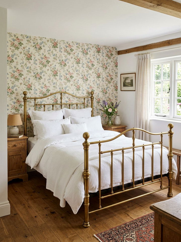 Brass Bed Frame - 30 bedroom bed ideas