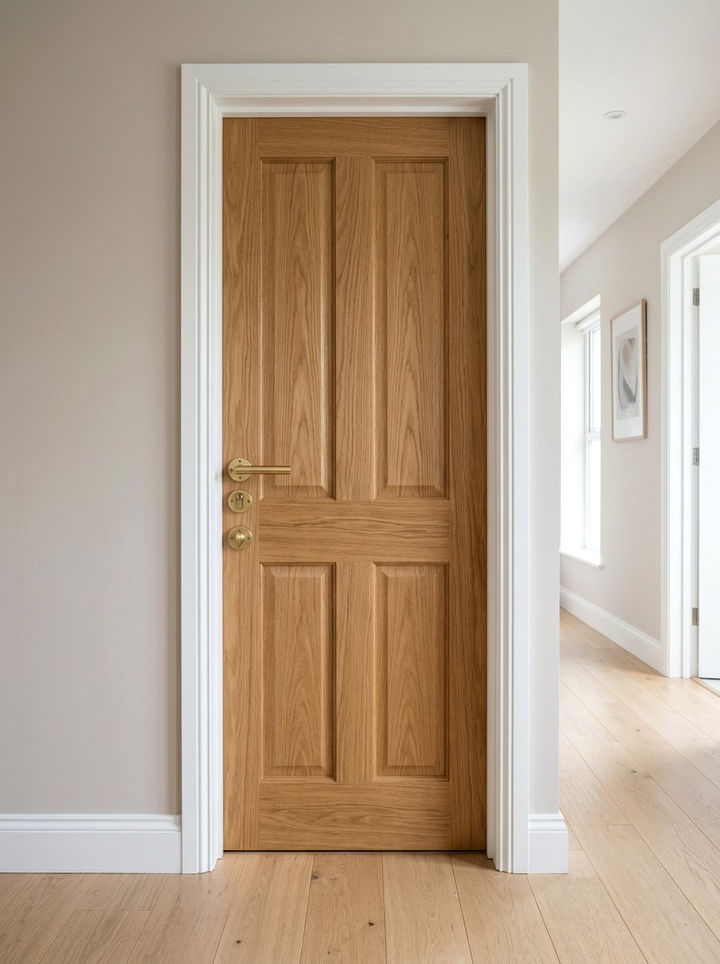 Brass Door Hardware - 30 brass accent bedroom ideas