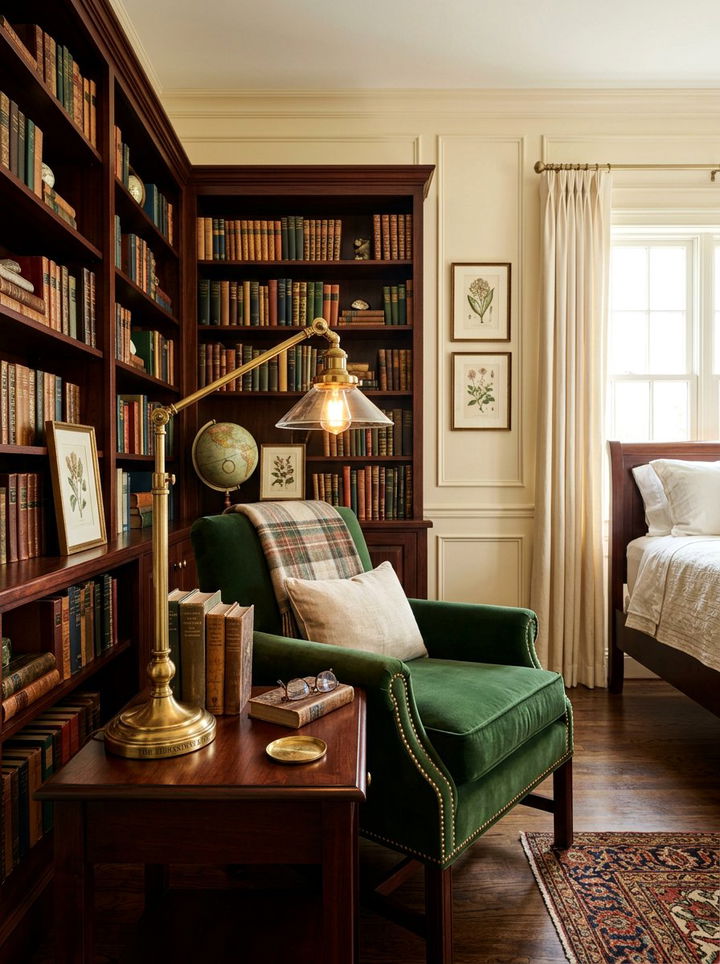 Brass Pharmacy Lamp - 30 bedroom lamps