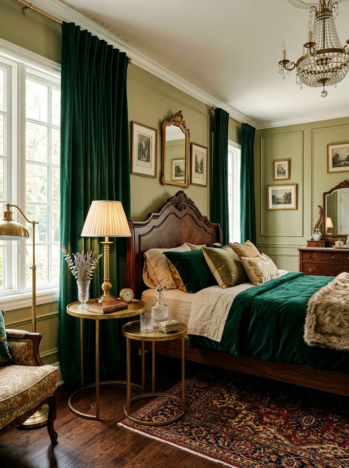 Brass Round Stacking Table - 30 bedroom nesting tables