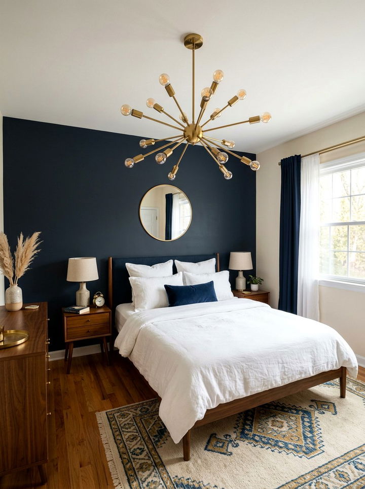 Brass Sputnik Chandelier - 30 bedroom chandeliers