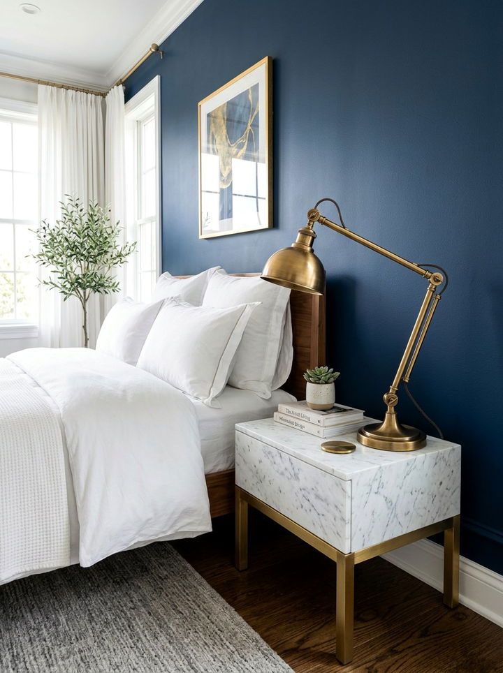 Brass Task Lamp - 30 bedroom bedside lamps