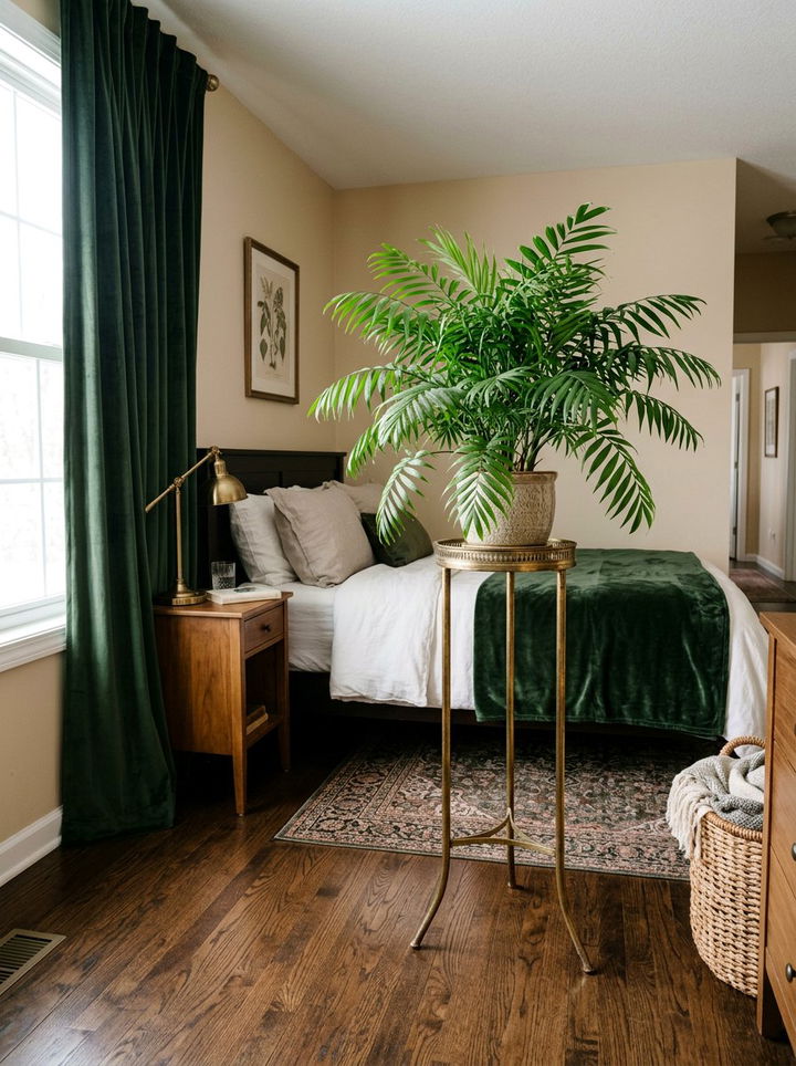 Brass indoor plant stand - 30 bedroom plant stands