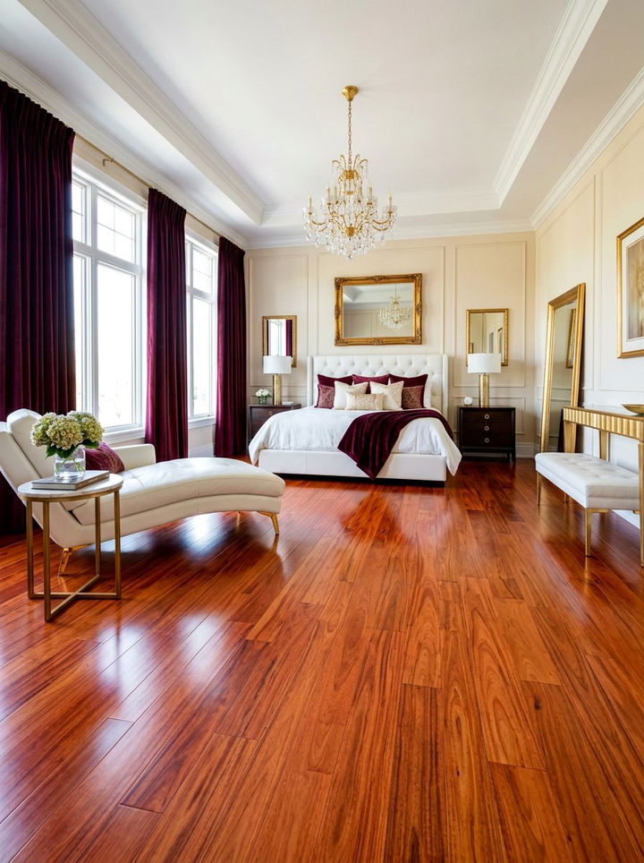 Brazilian Cherry Floor - 30 bedroom hardwood floors