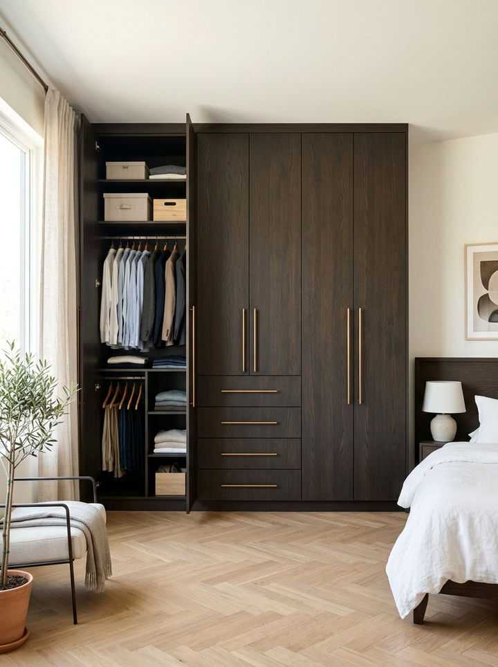 Bronze Drawer Pulls - 30 bronze accent bedroom ideas