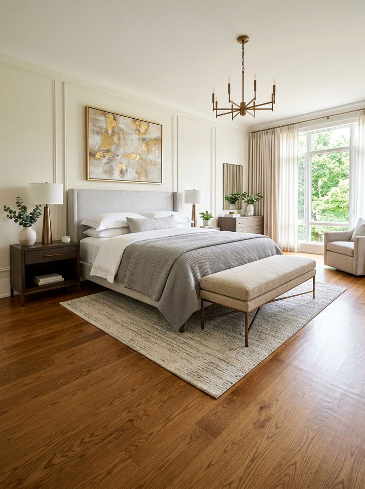 Bronze Settee Legs - 30 bronze accent bedroom ideas