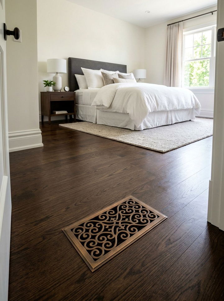 Bronze Vent Covers - 30 bronze accent bedroom ideas