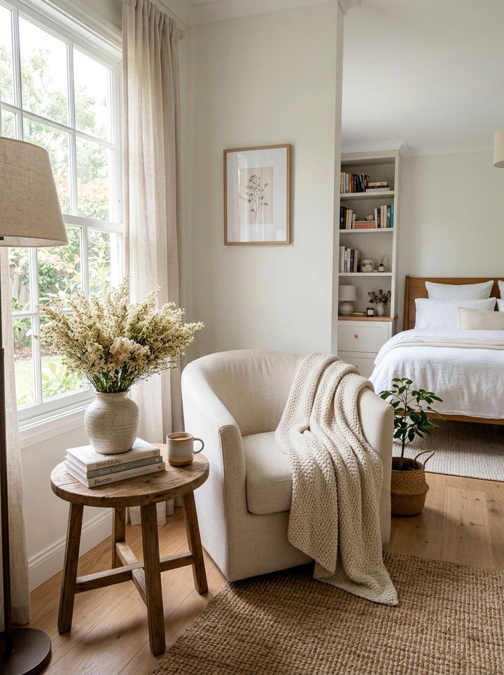 Broom Bloom Bedside Decor - 30 bedroom dried flowers