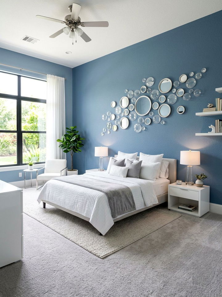 Bubbles Wall Art - 30 underwater bedroom ideas