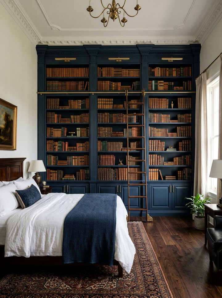 Built In Bookshelf Wall - 30 bedroom bookshelf dividers