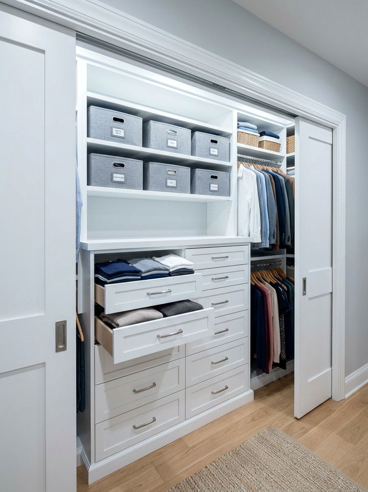 Built In Dresser Inside Closet - 30 bedroom built-in ideas