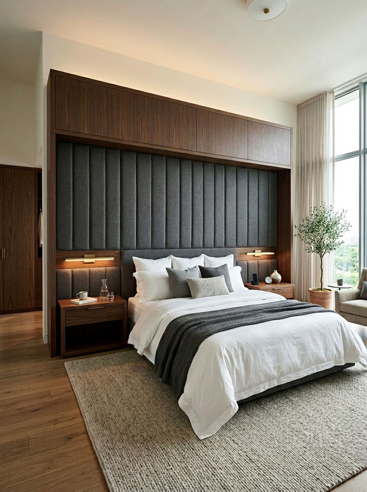 Built In Headboard Bedroom - 30 architect bedroom ideas