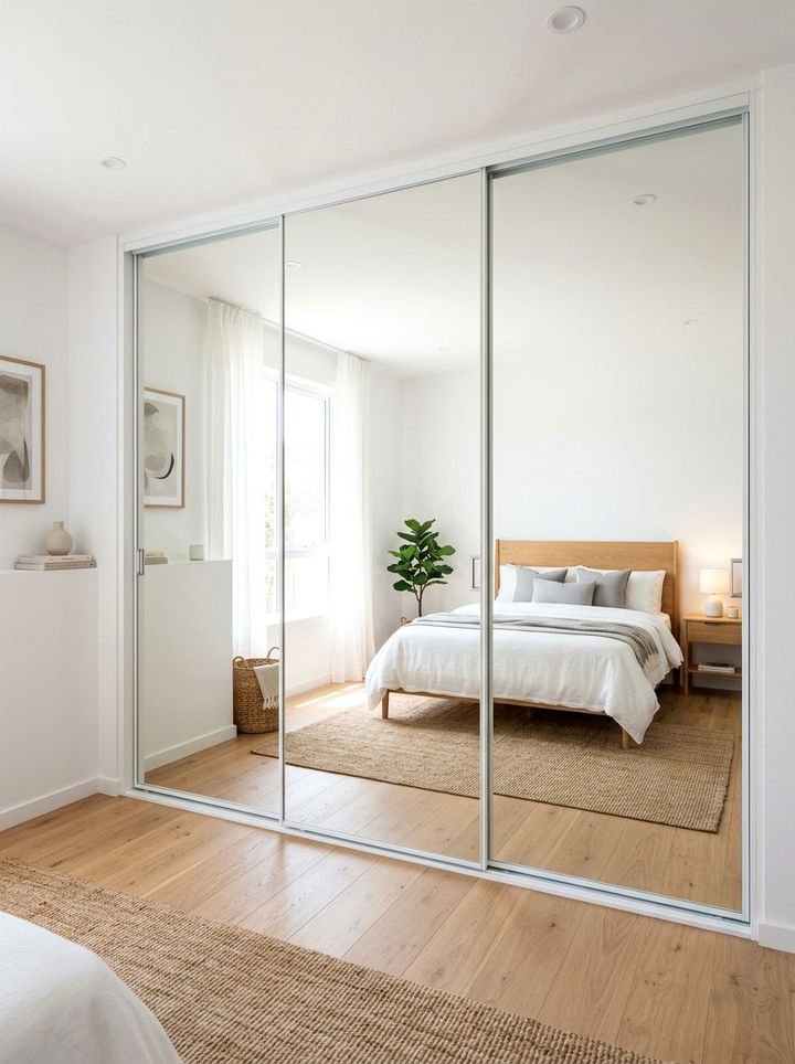Built In Mirror Wardrobe - 30 bedroom built-in ideas