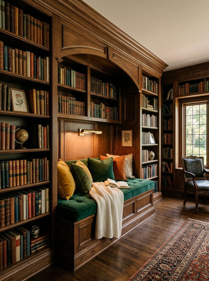 Built In Reading Nook Shelves - 30 bedroom built-in shelves