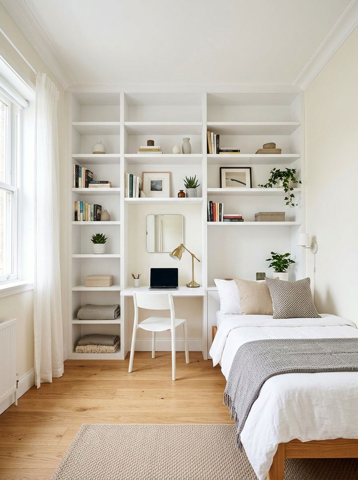 Built In Shelves For Small Bedroom - 30 bedroom built-in shelves