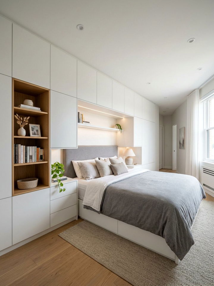 Built In Storage Bedroom - 30 full size bedroom ideas