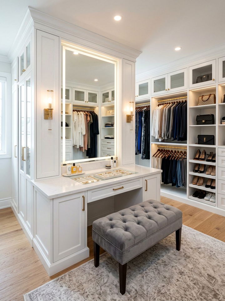 Built In Vanity - 30 bedroom vanity ideas