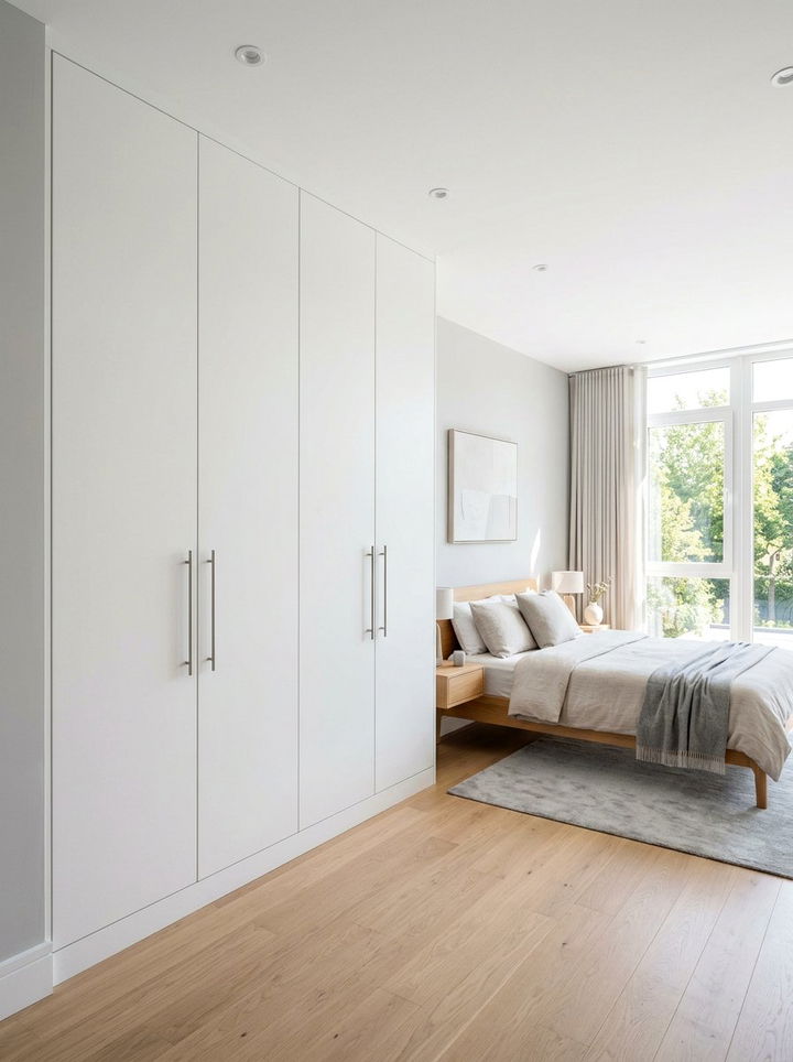 Built In Wardrobe - 30 tiny bedroom ideas