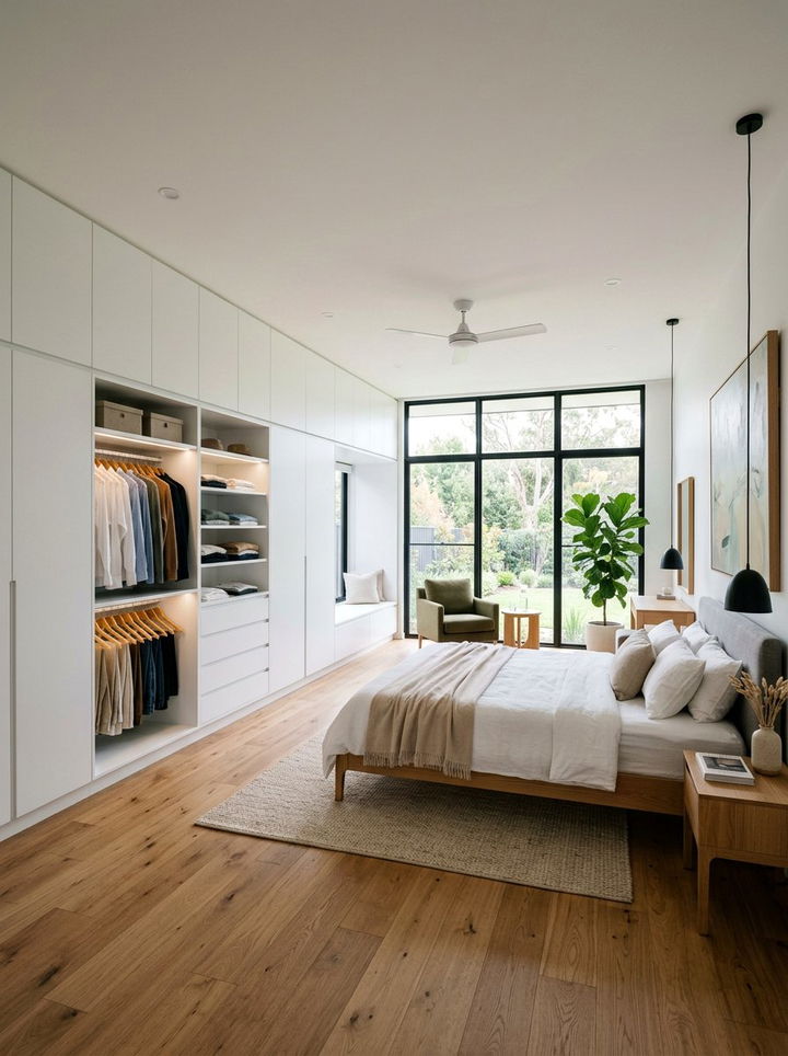 Built In Wardrobe - 30 better sleep bedroom ideas