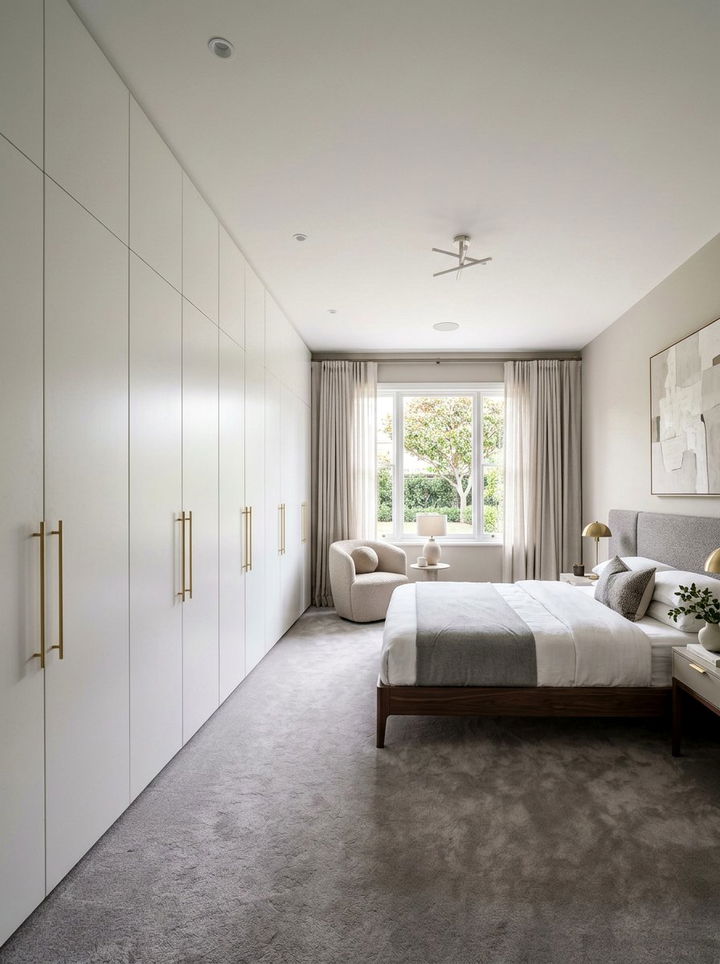 Built In Wardrobe - 30 bedroom cabinet storage ideas