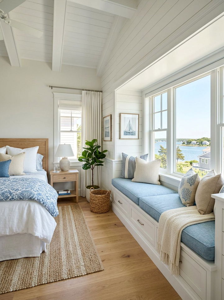 Built In Window Seat - 30 bedroom window benches