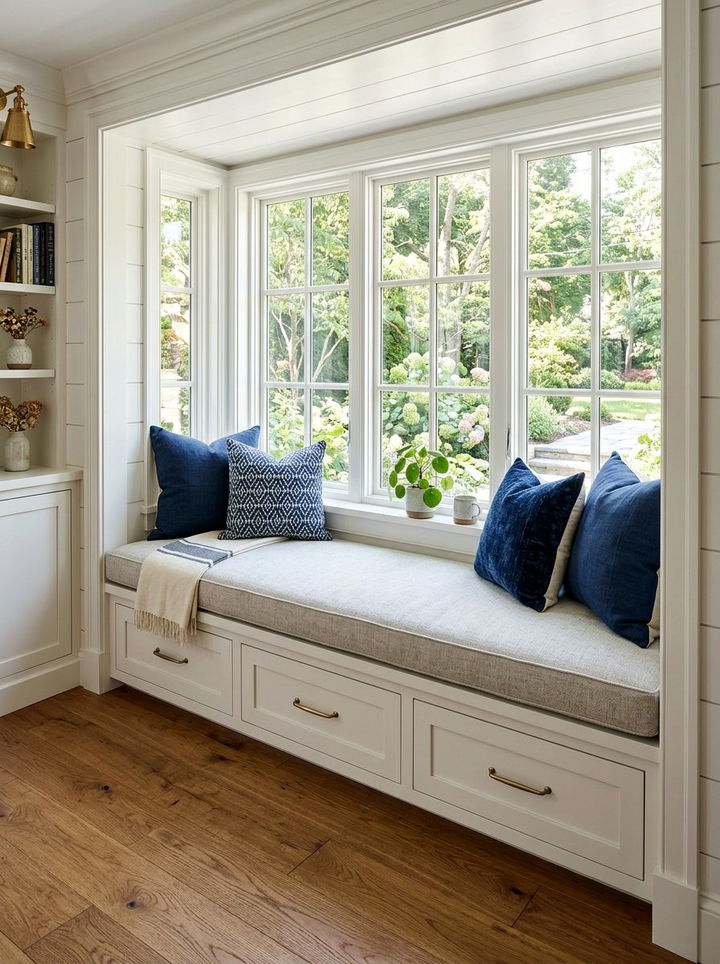Built In Window Seat - 30 boys bedroom ideas