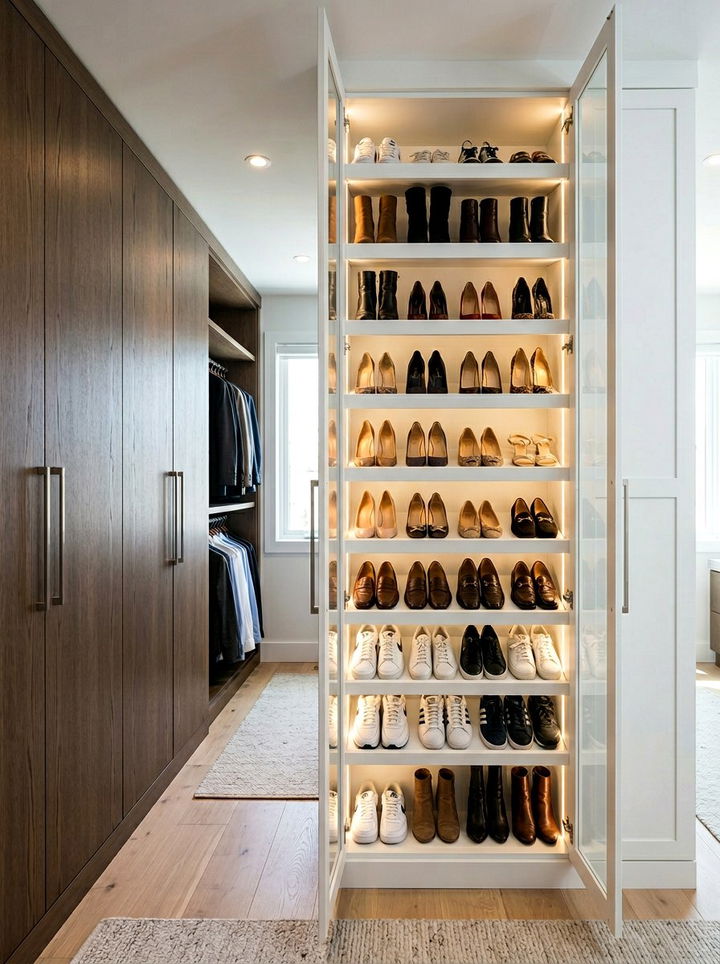 Built in shoe storage - 30 bedroom built-in cabinets