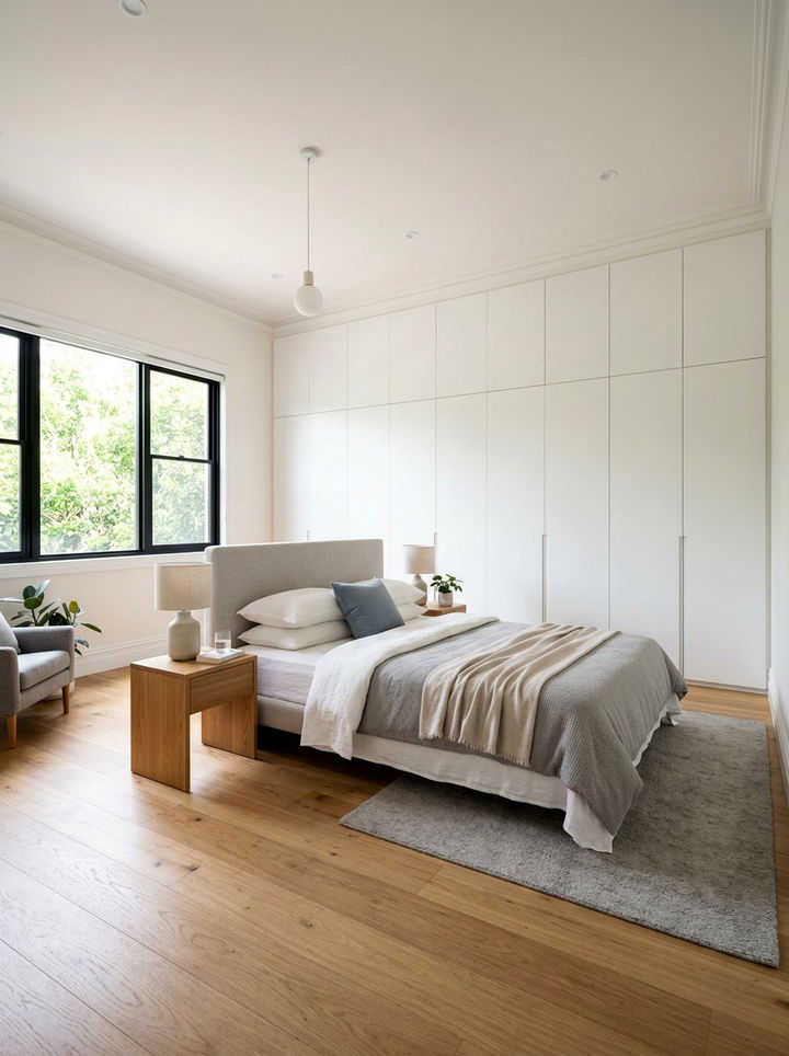 Built in storage - 30 zen bedroom ideas