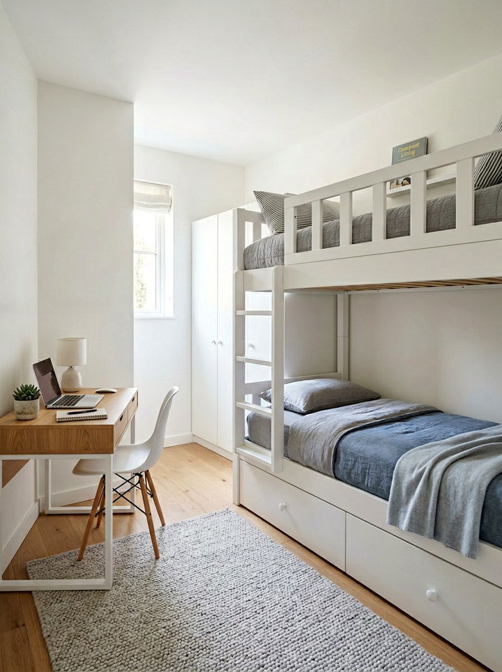 Bunk Beds For Small Rooms - 30 siblings bedroom ideas