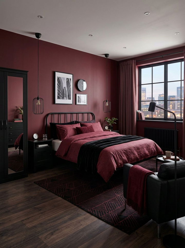 30 Burgundy Bedroom Color Schemes for a Dramatic Look