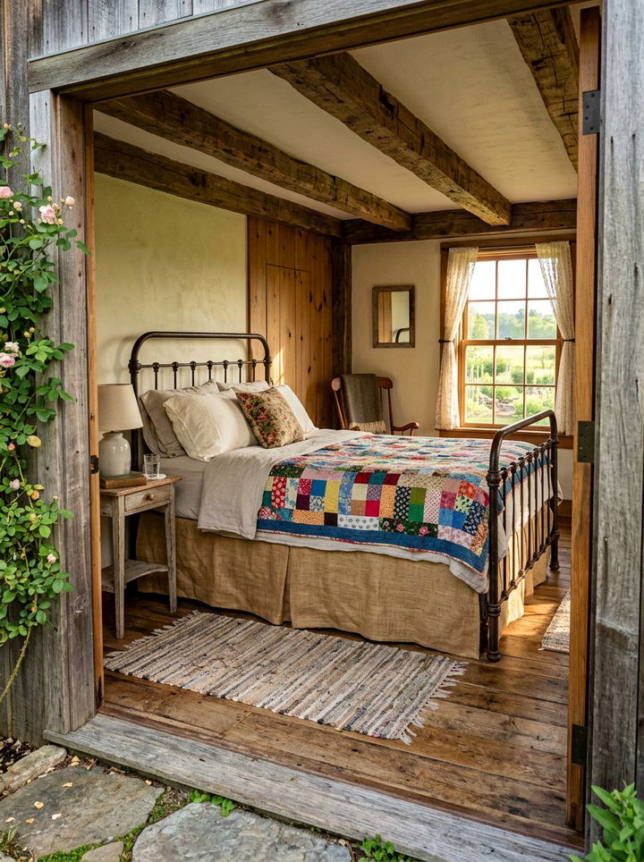 Burlap Bed Skirt - 30 bedroom dust ruffles