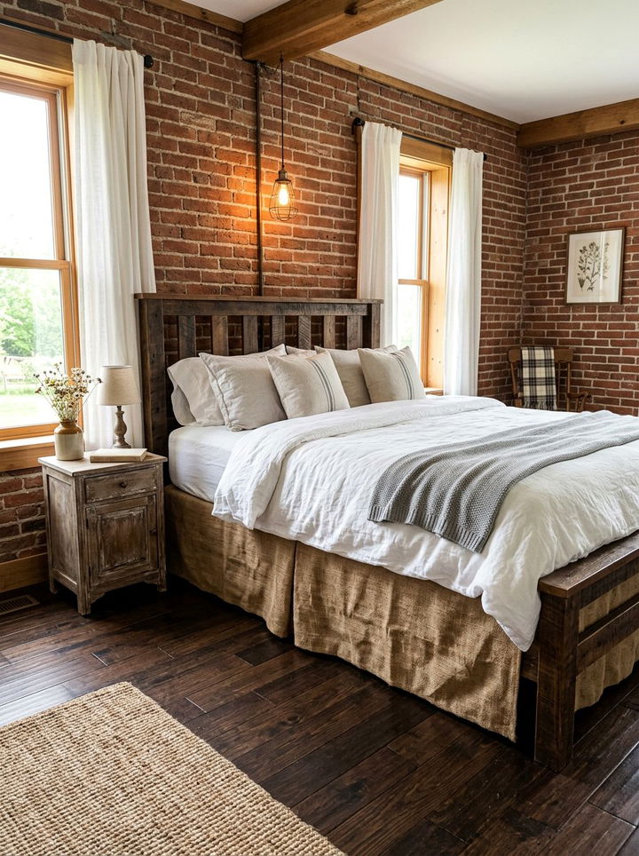 Burlap Bed Skirt - 30 bedroom bed skirts