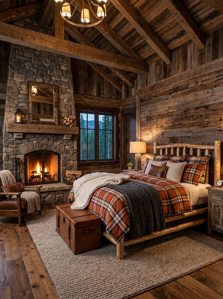 Burnt orange rustic bedroom - 30 burnt orange bedroom ideas