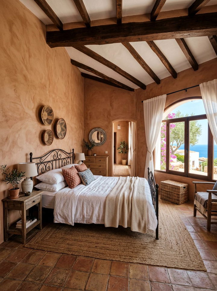 Burnt orange terracotta bedroom - 30 burnt orange bedroom ideas