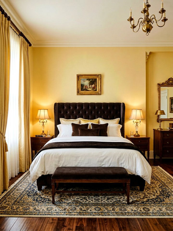 Butter Yellow Bedroom - 30 pale yellow bedroom ideas