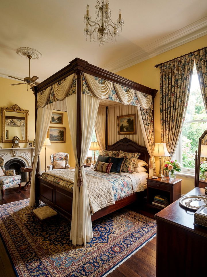 Butter Yellow Traditional Bedroom - 30 yellow bedroom decor ideas