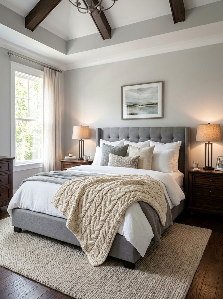 Cable Knit Blanket - 30 bedroom blankets