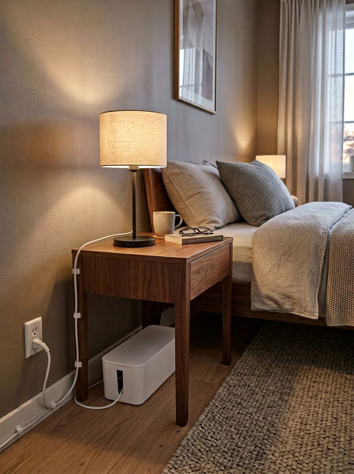 Cable Management - 30 bedroom hacks