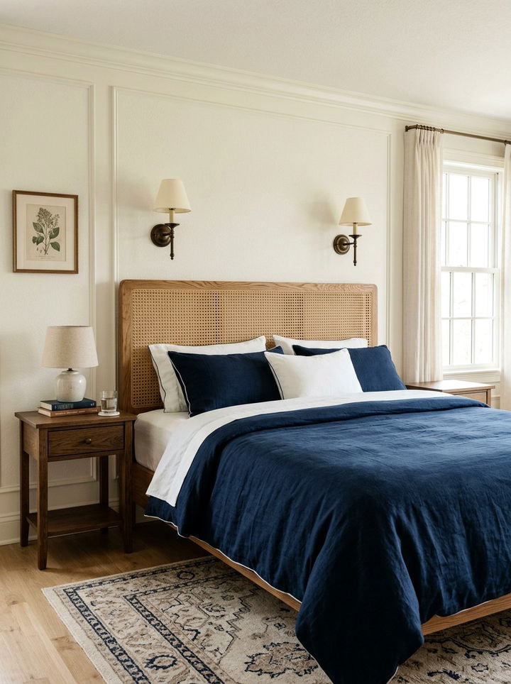 Cane Rattan Headboard - 30 bedroom rattan headboards