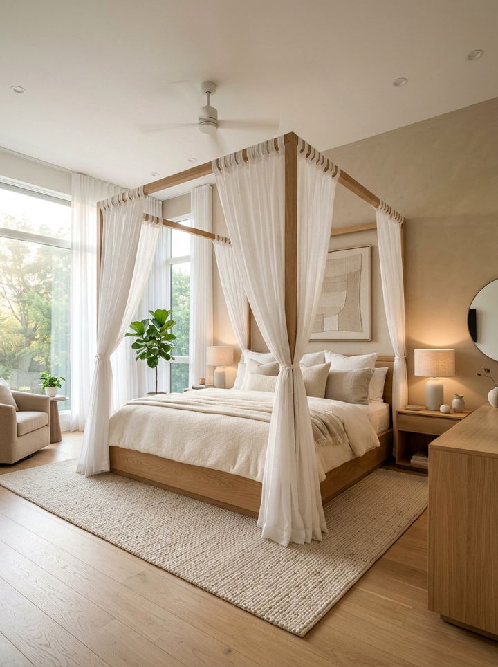 Canopy Bed - 30 romantic bedroom ideas