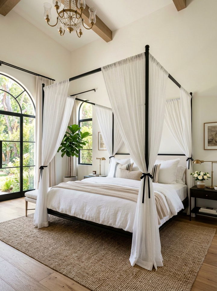 Canopy Bed Frame - 30 bedroom furniture ideas