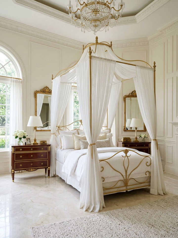 Canopy Bed Regency Style - 30 Hollywood regency bedroom ideas