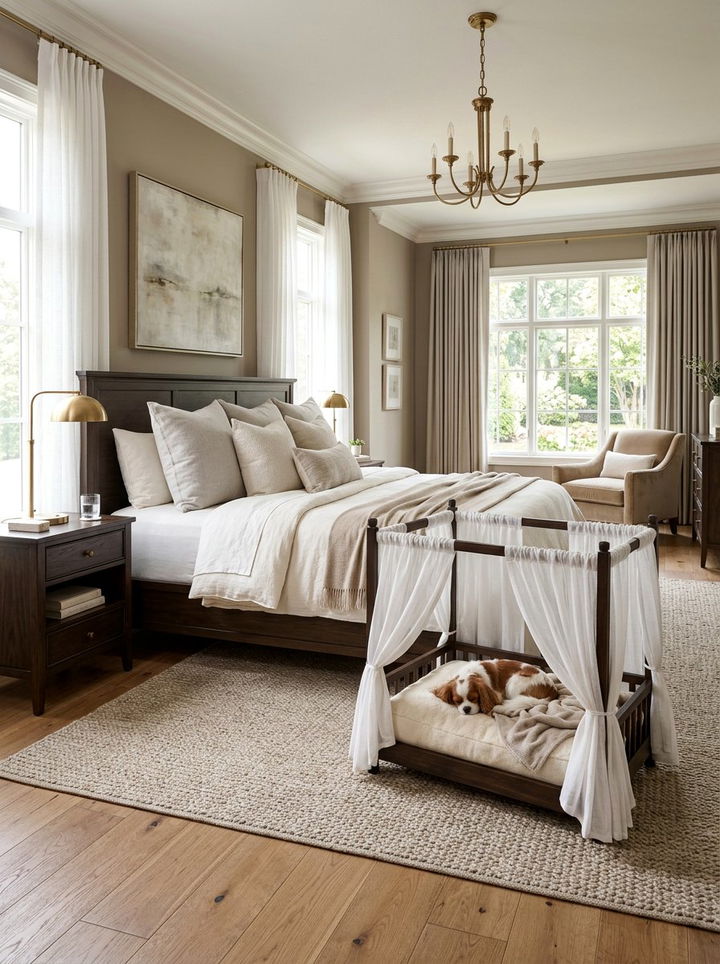 Canopy Dog Bed - 30 dog bed bedroom ideas